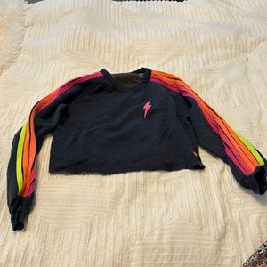 Aviator Nation Cropped Sweatshirt
